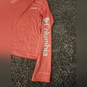 Columbia Bright Coral Performance Shirt